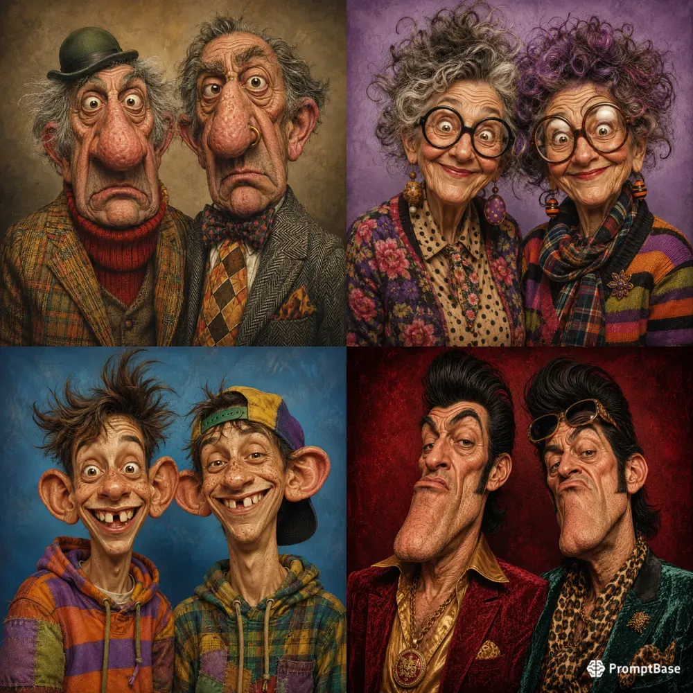 Comically Odd Duos