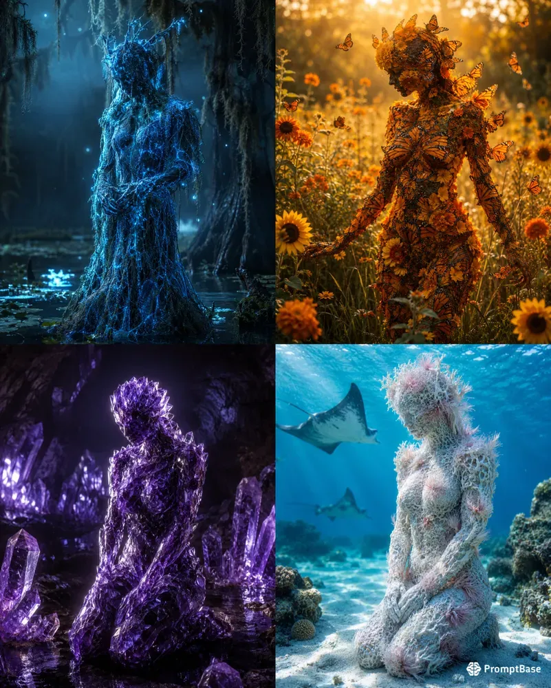Elemental Nature Portraits