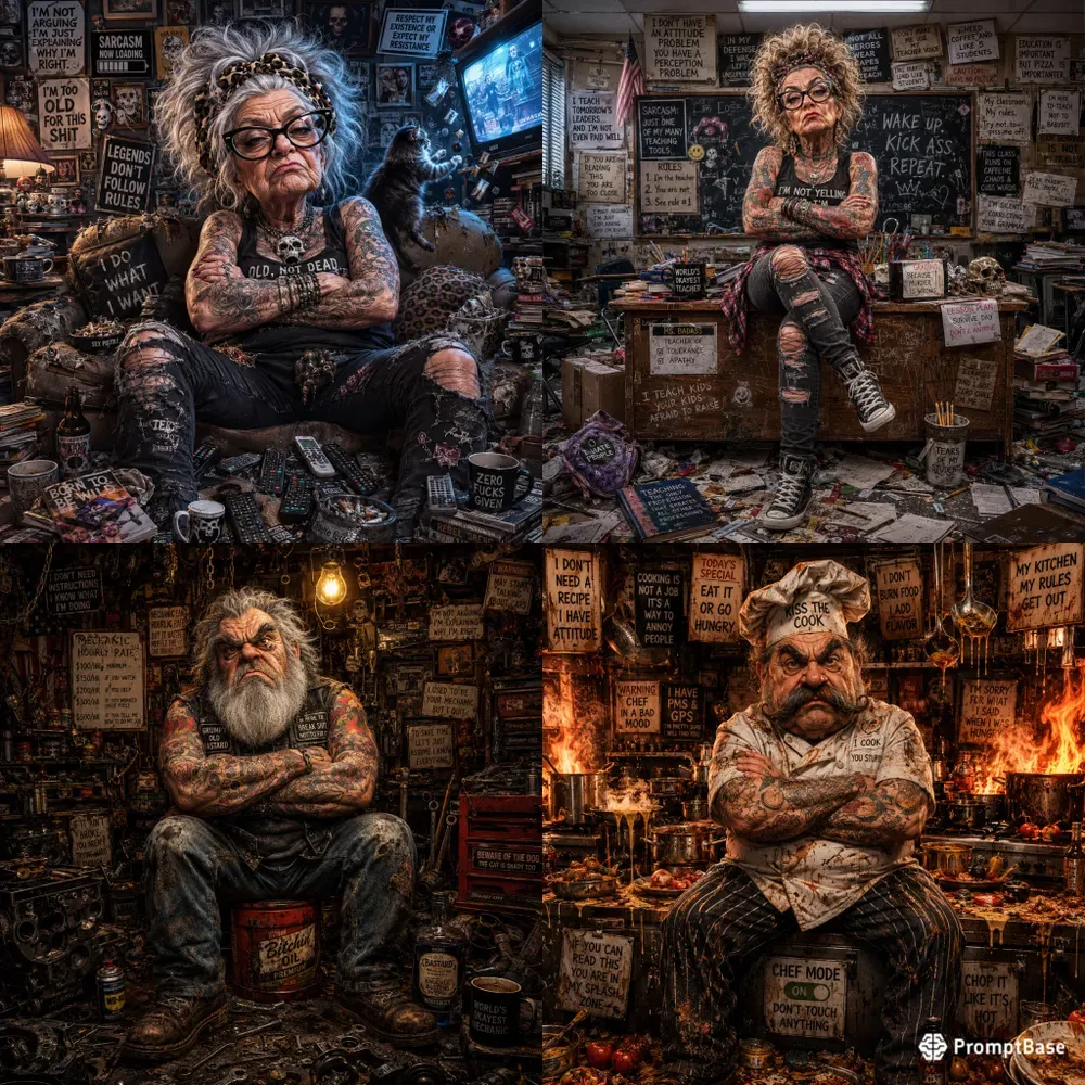 Rebel Characters Art