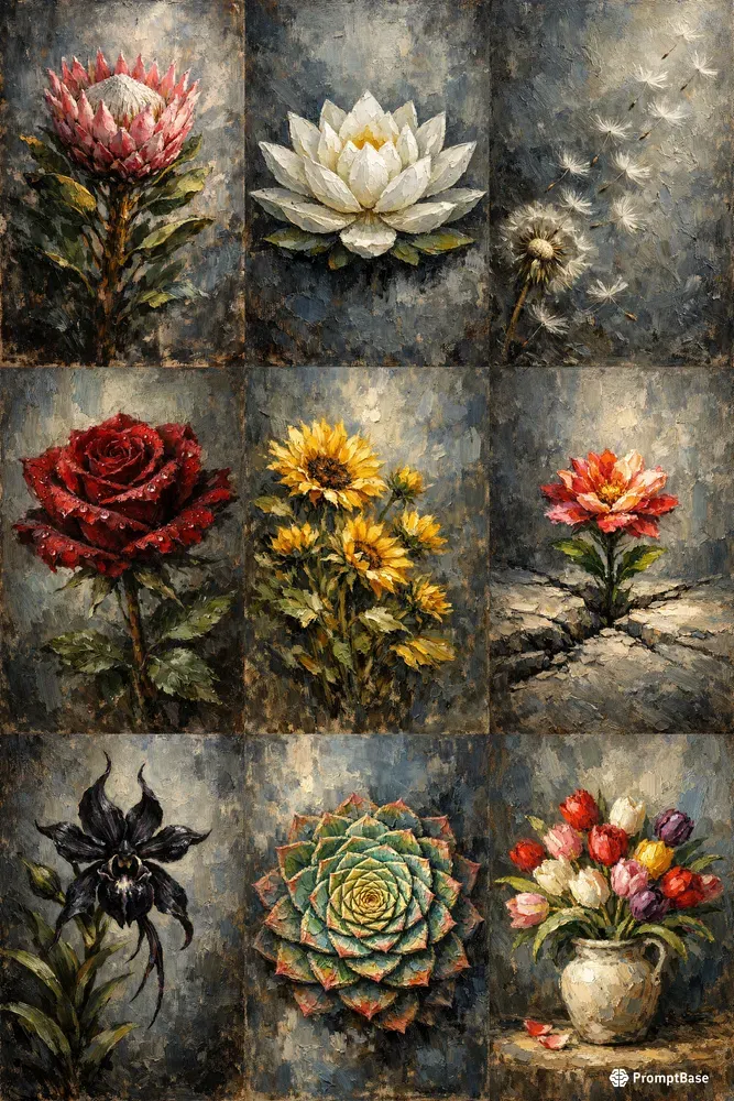 Eternal Impasto Botanicals