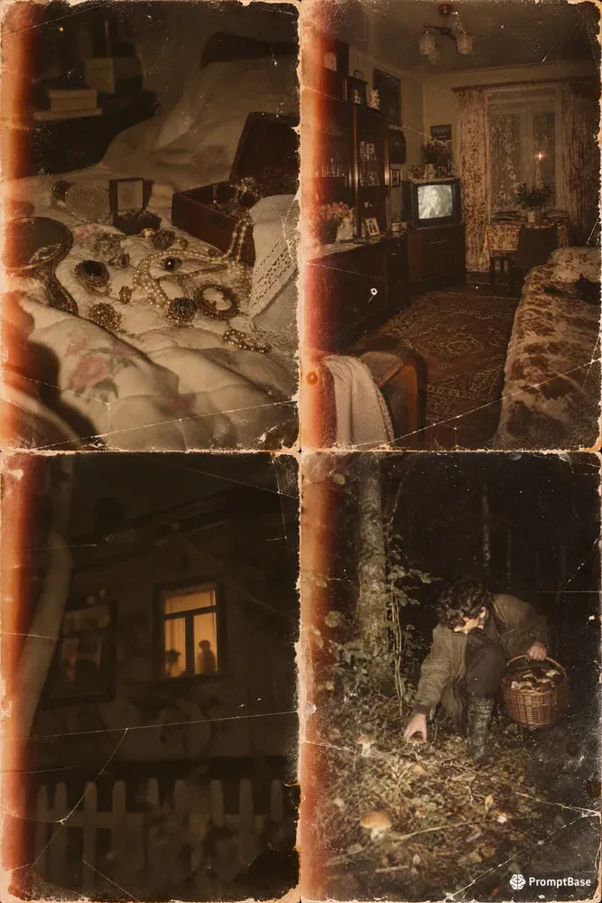 Vintage Shabby Sepia Film Photography