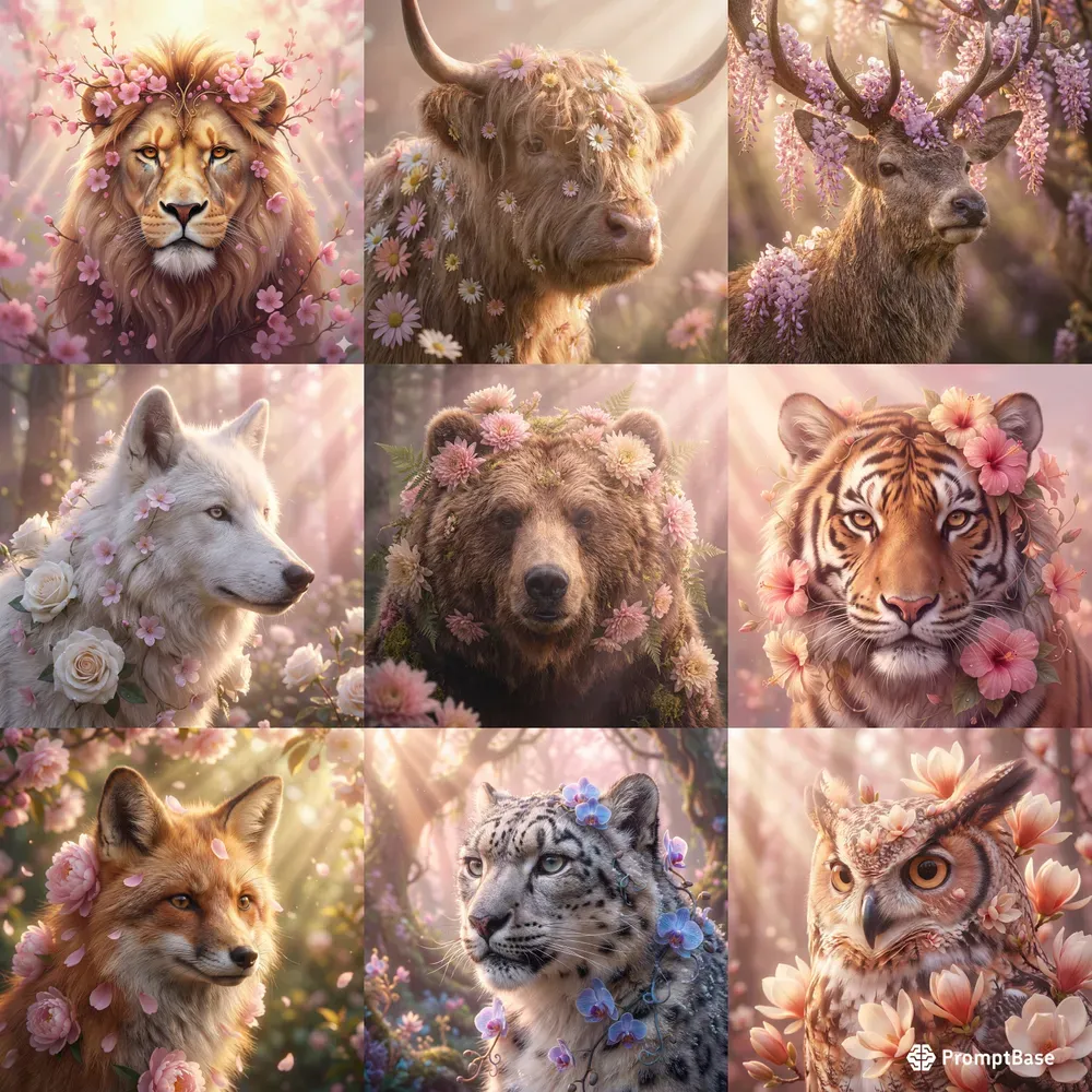 Ethereal Flora Guardians