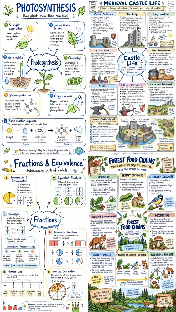 Studygrid Sketchnote Posters
