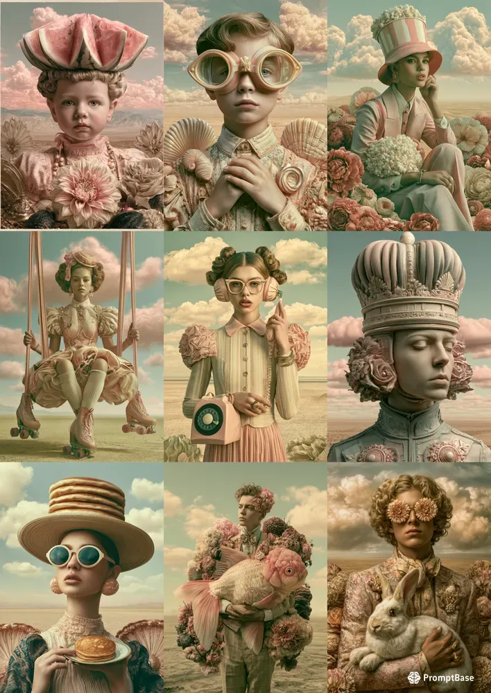Surreal Fashion Portraits
