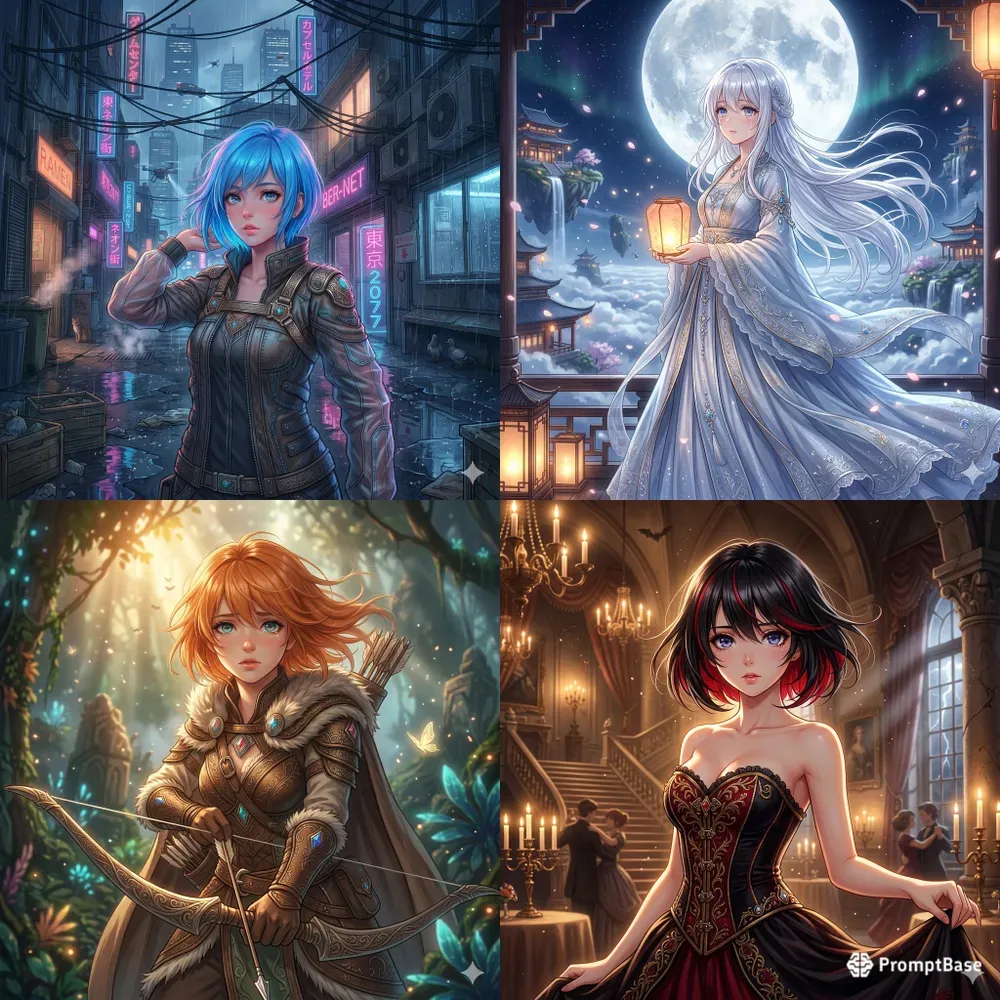 Anime Waifu Art