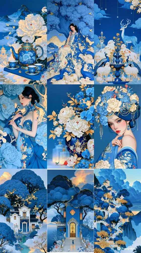 Sapphire Dreamworld Illustrations