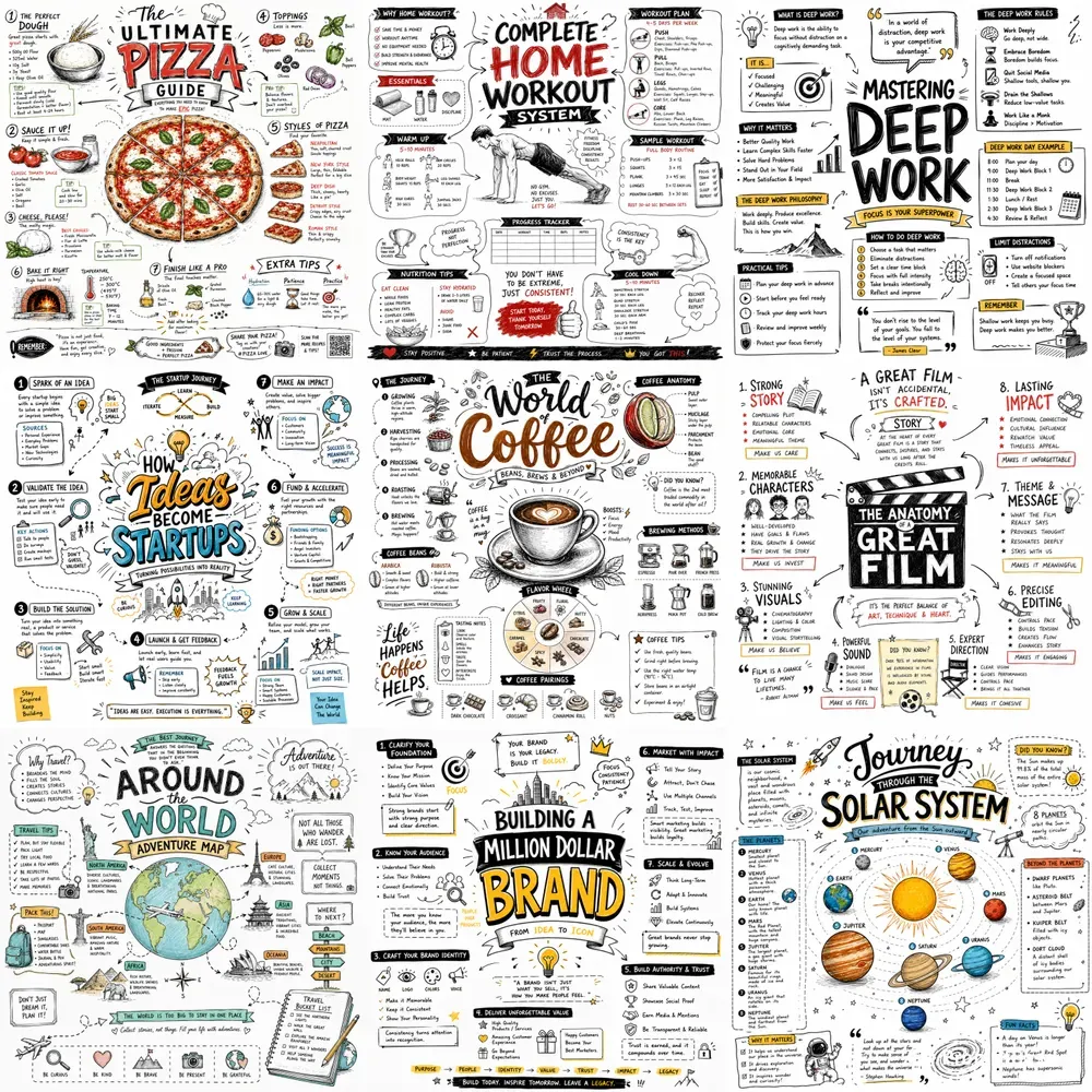 Creative Handwritten Poster Generator