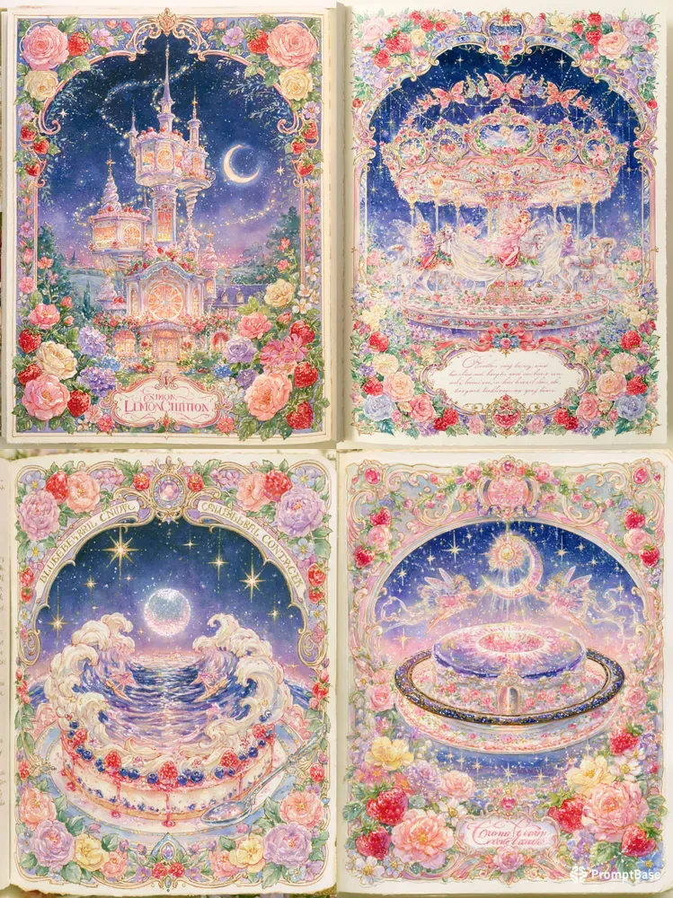 Fairytale Dessert Tarots