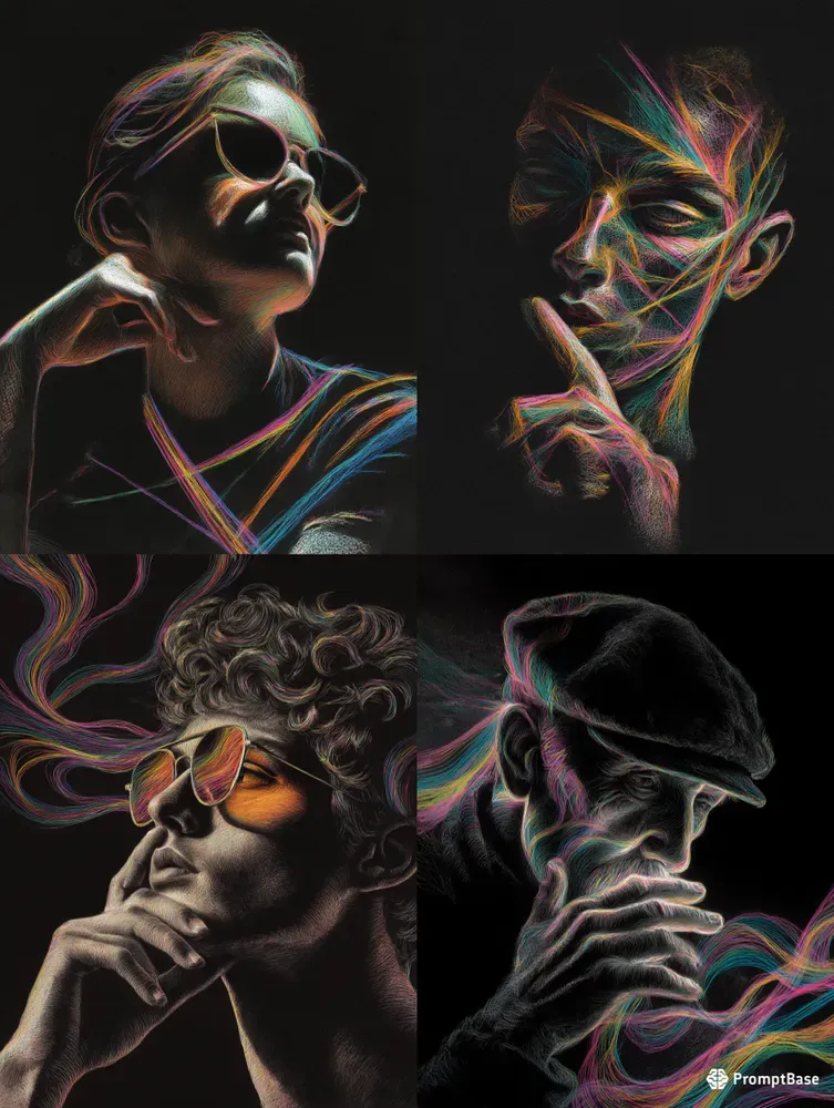 Glowing Drawings