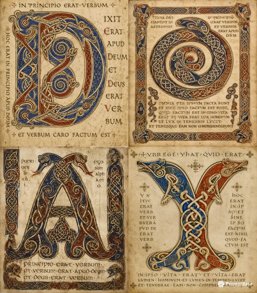 Zoomorphic Initials