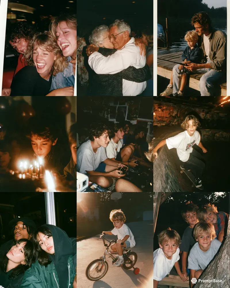 90s Disposable Camera Photos