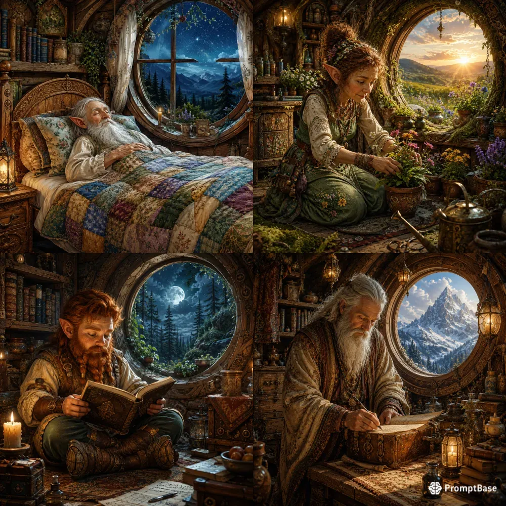 Cozy Corners Of A Hidden World