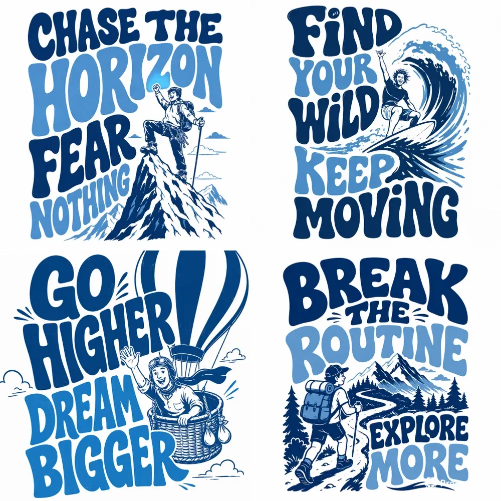 Bold Adventure Typographies