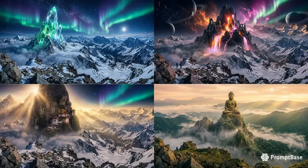 Epic Mountain Landscapes