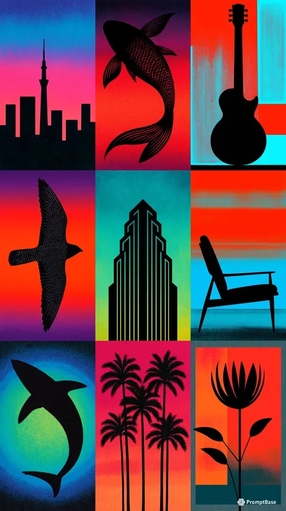 Minimalist High Contrast Posters