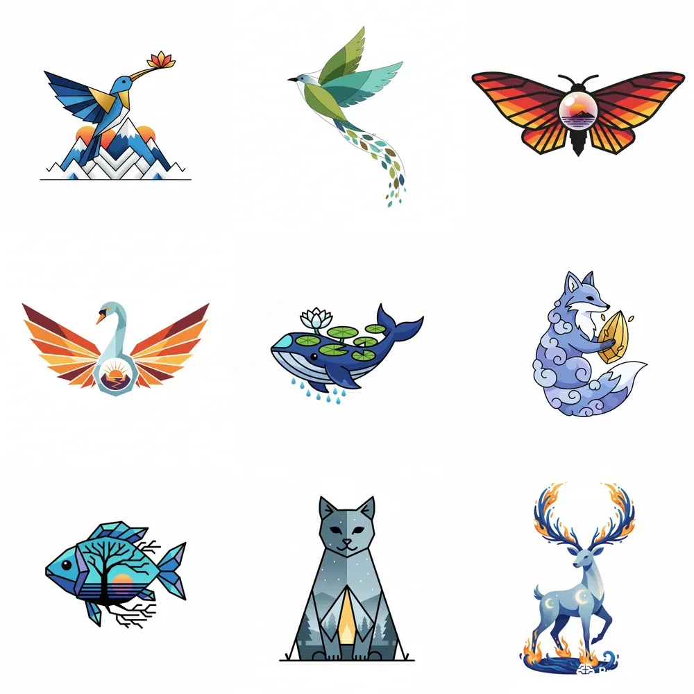Flat Vector Figure Illustrations