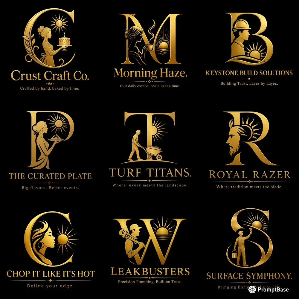 Vibrant Start Up Logos