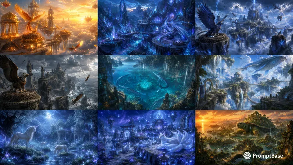 Fantasy Creature Sanctuaries