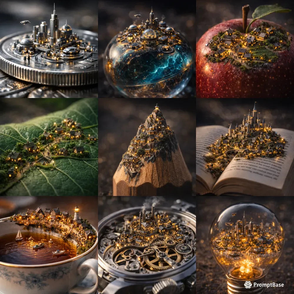 Fascinating Micro Kingdom Mini Worlds