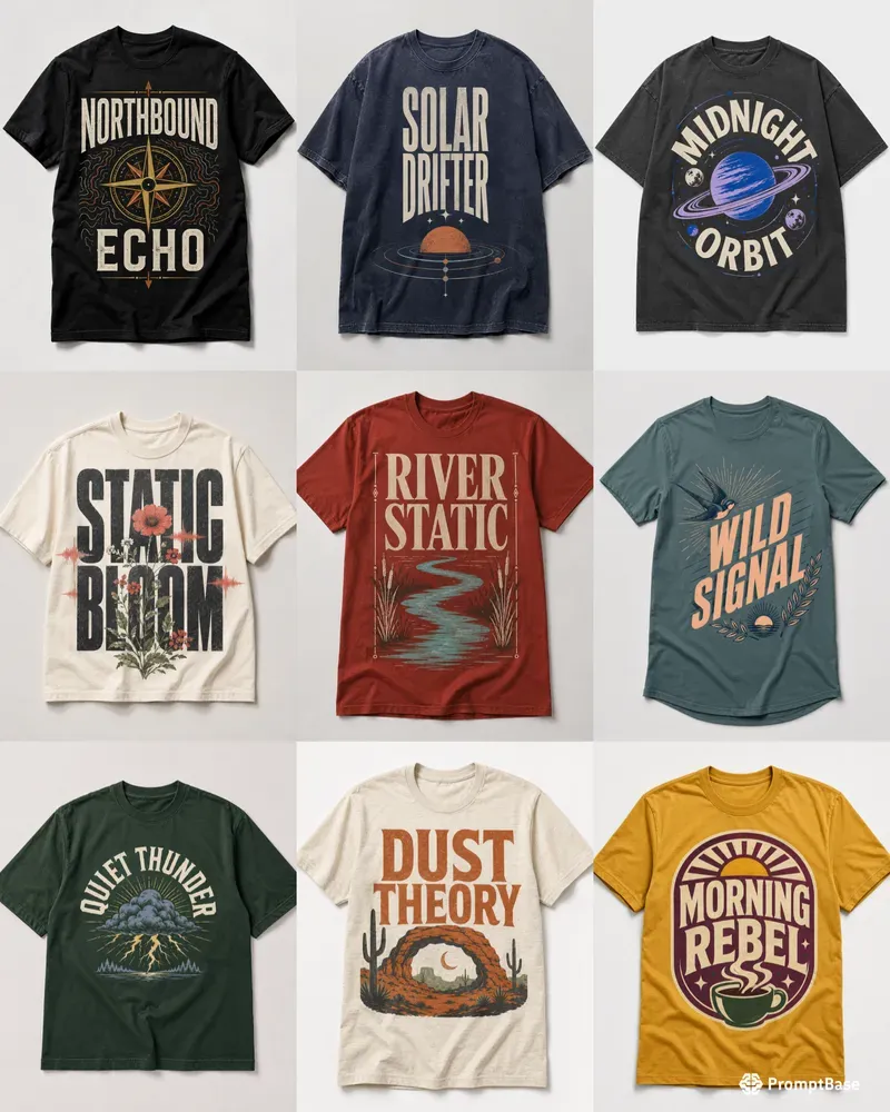 Typography Tshirt Artworks