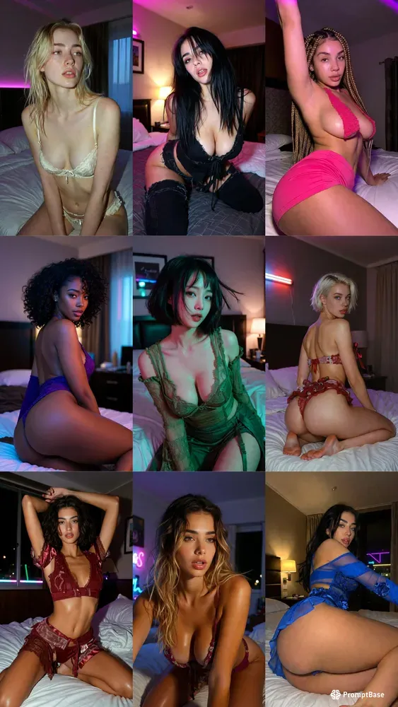 Realistic Women In Motel Rooms