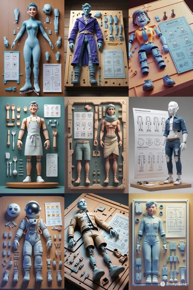 Buildahuman 3D Kits