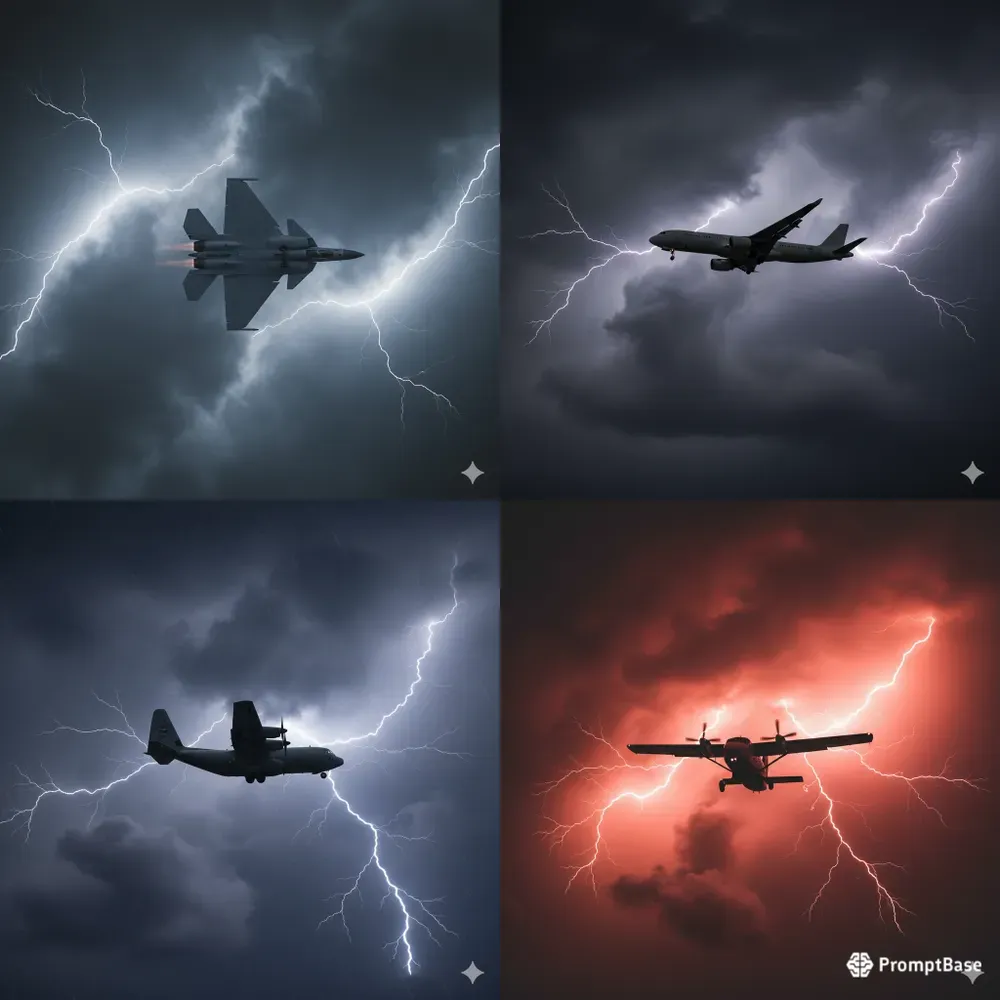Airplanes In Bad Weather