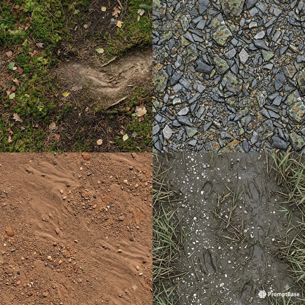 Game Terrain Texture Tile Builders