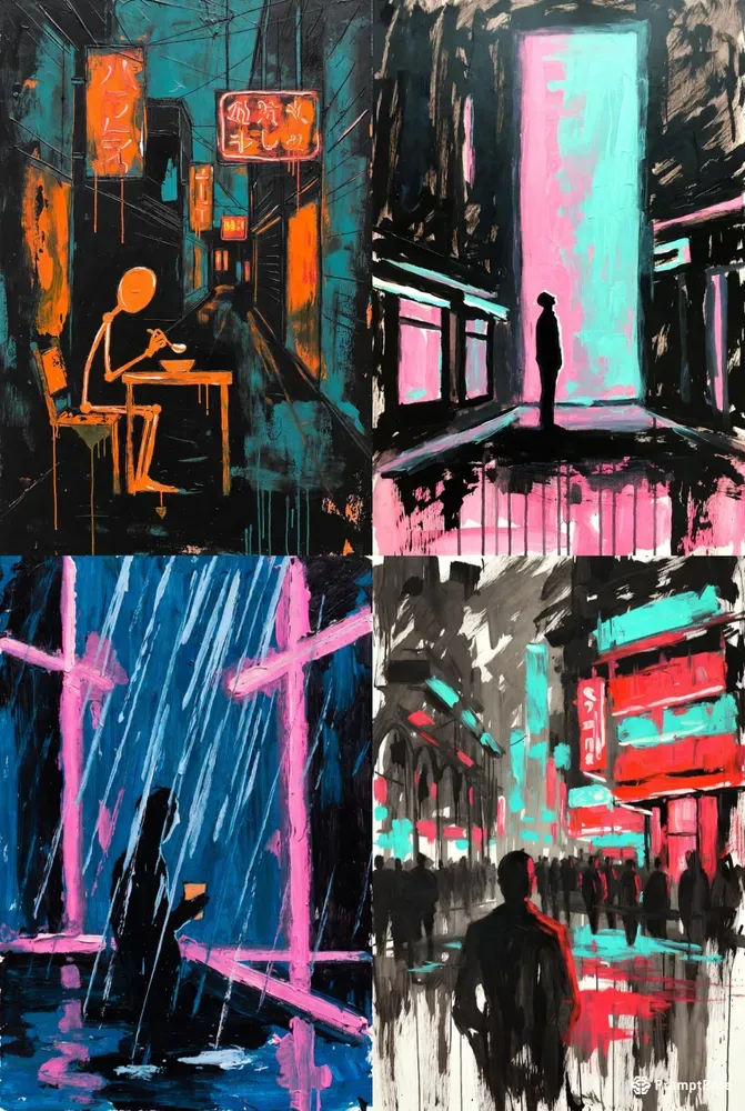 Abstract Urban Solitude Generator