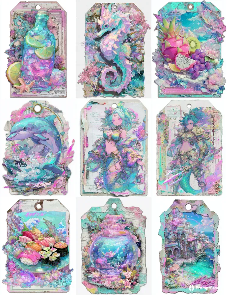 Mermaid Cyberpunk Product Tags
