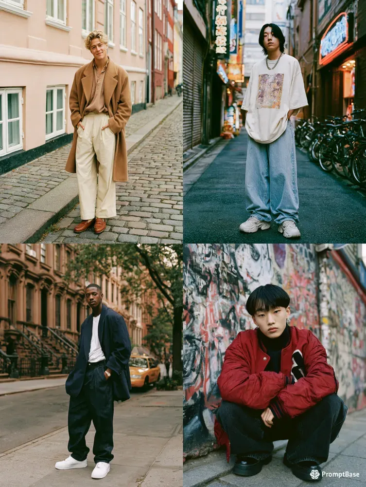 Mens Y2k Street Editorials