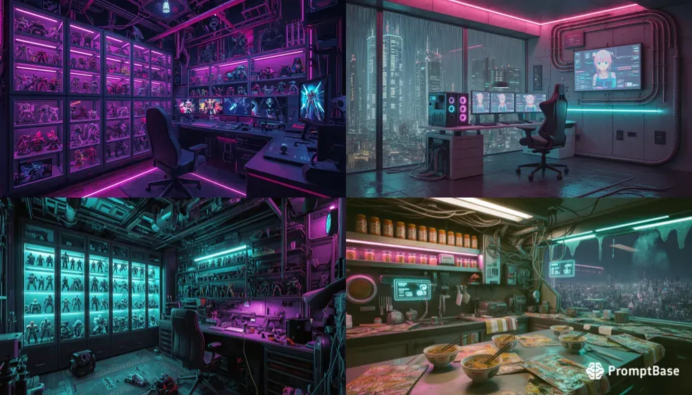 Ultimate Cyberpunk Rooms