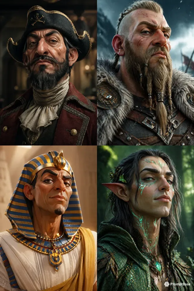 Stylized Cinematic Character Packs