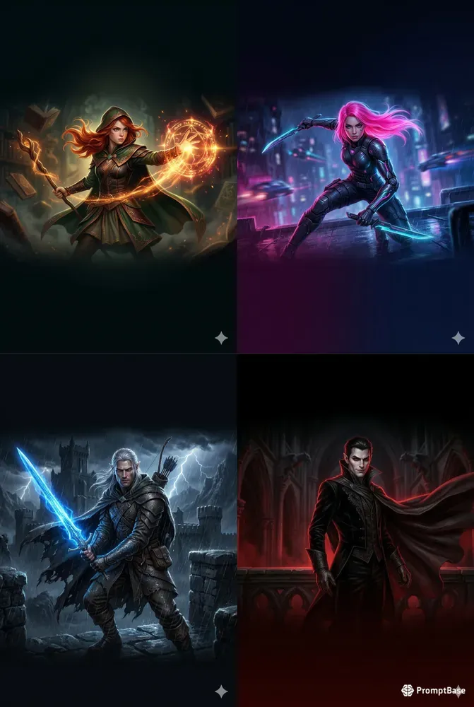 Epic Fantasy Webnovel Cover Art