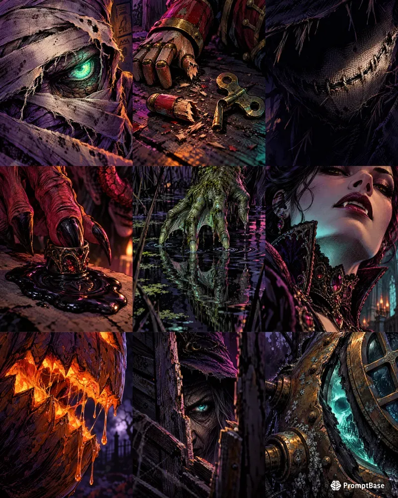 Halloween Horror Closeups