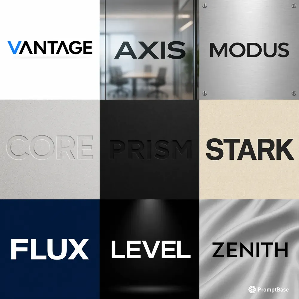 Neominimalist Swiss Style Logos