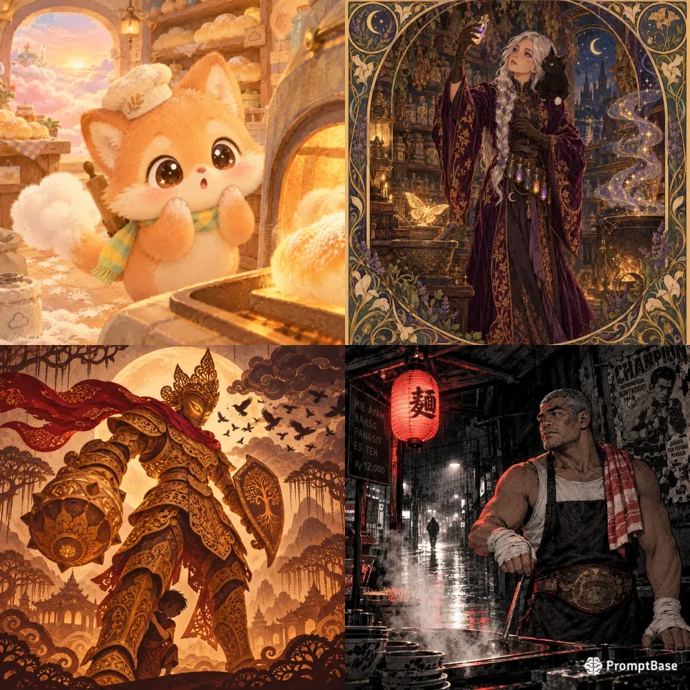 Consistent Character Art