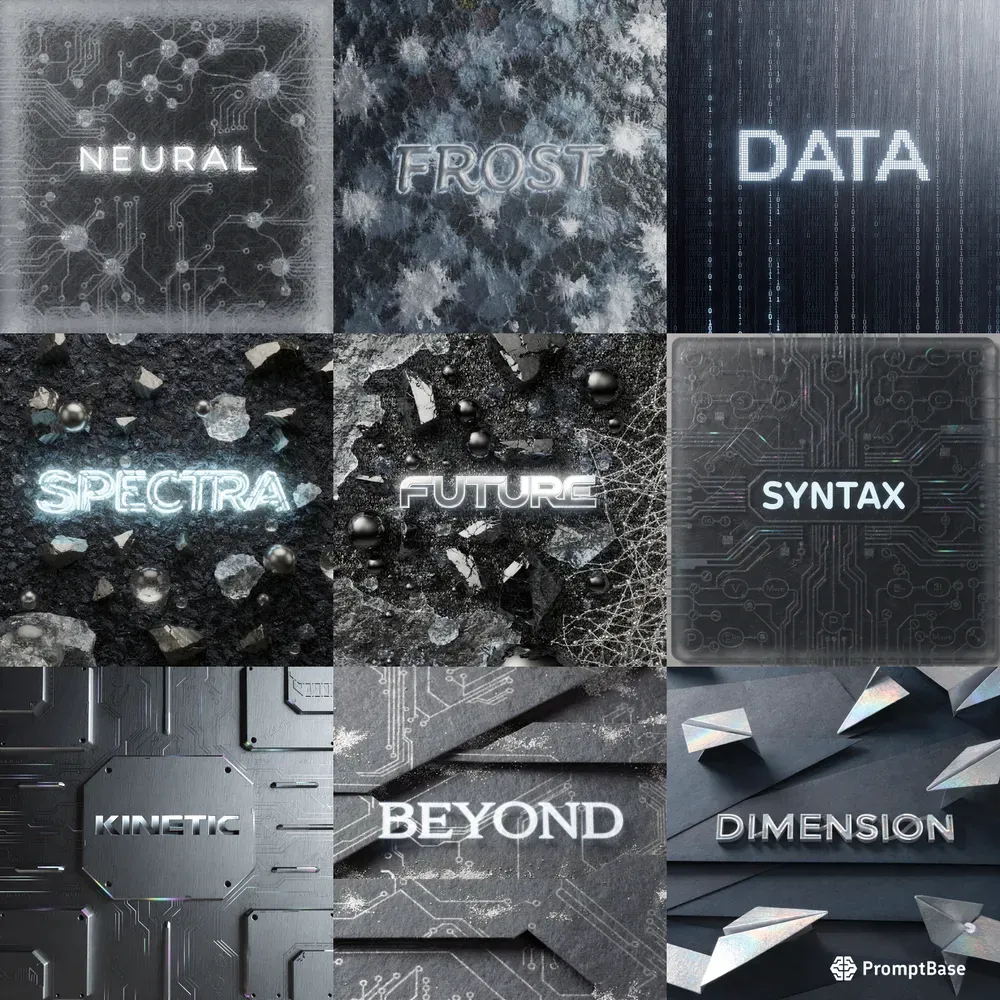 Holographic Dark Lab Tech Masters