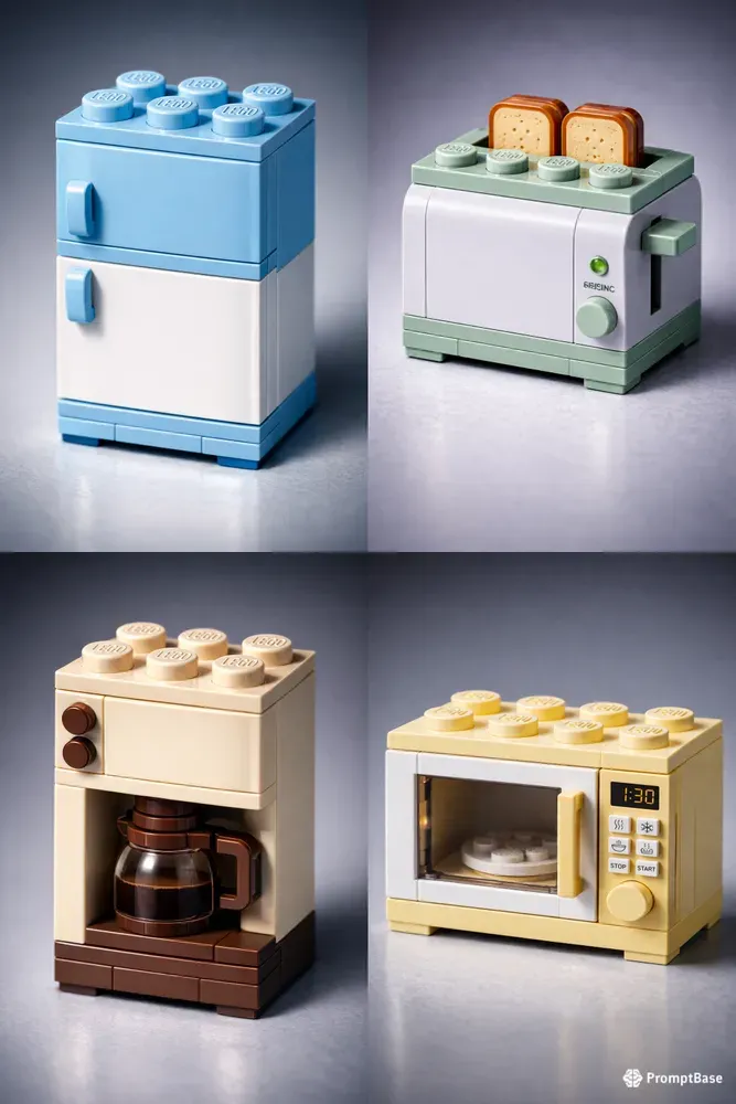 Lego Kitchen Appliance Packs