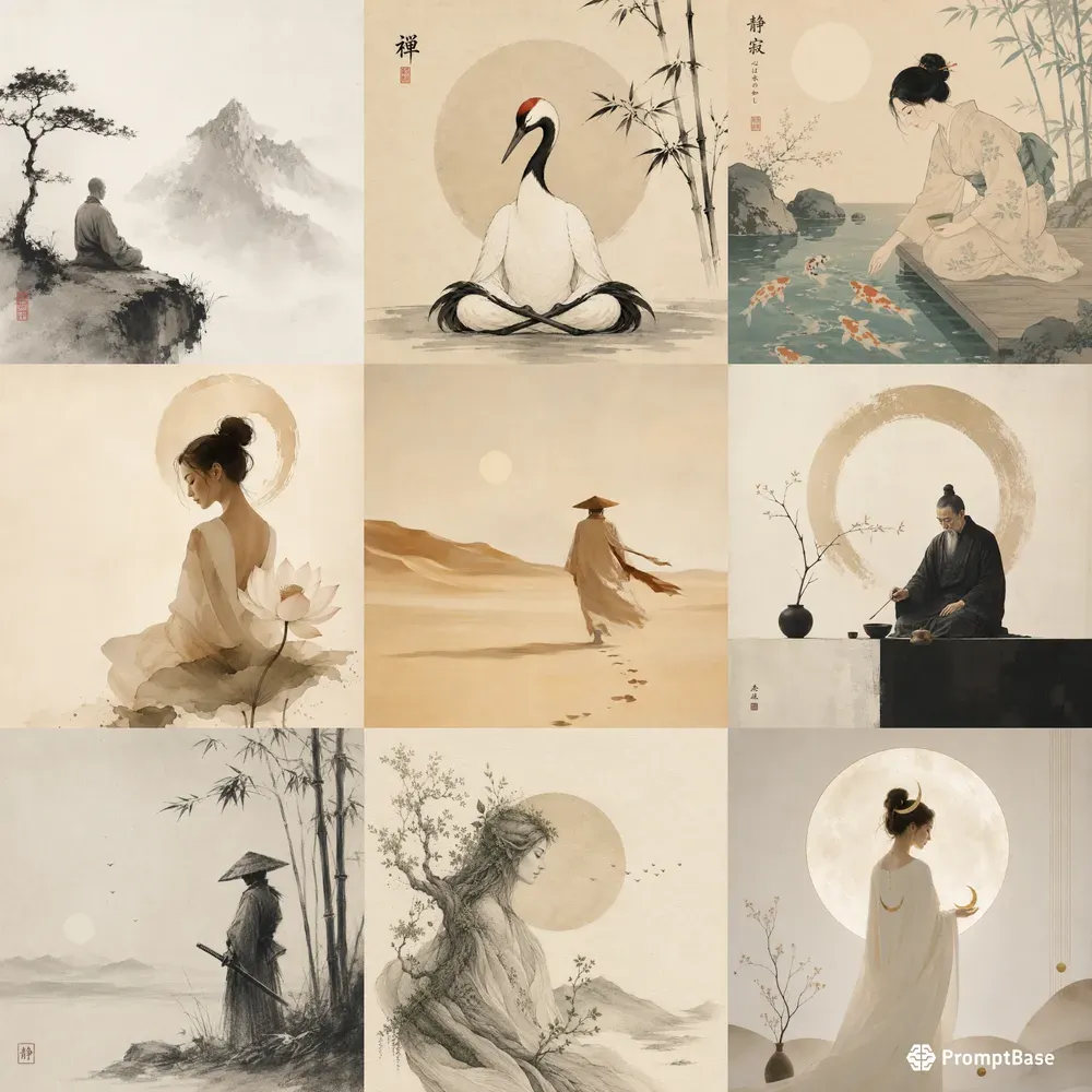 Minimalist Zen Fine Art