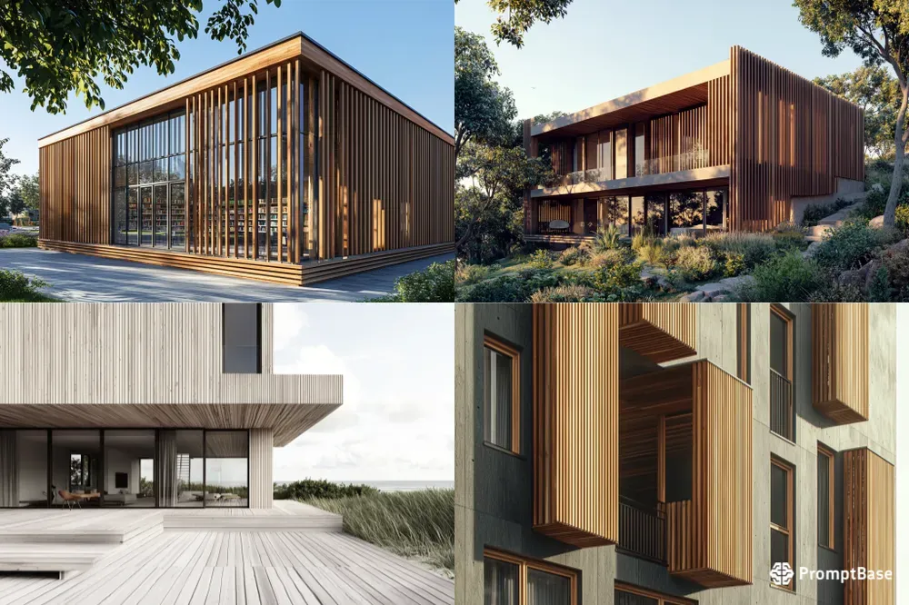 Architecture Timber Cladding