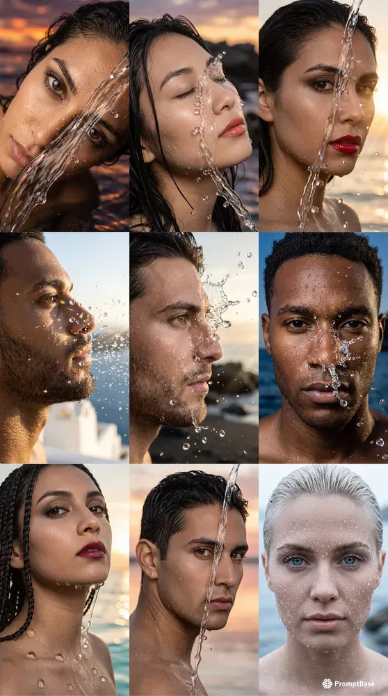 The Liquid Mask Series