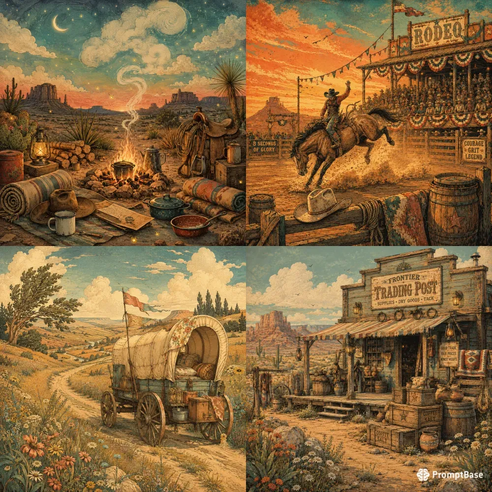 Whimsical Frontier Treasures