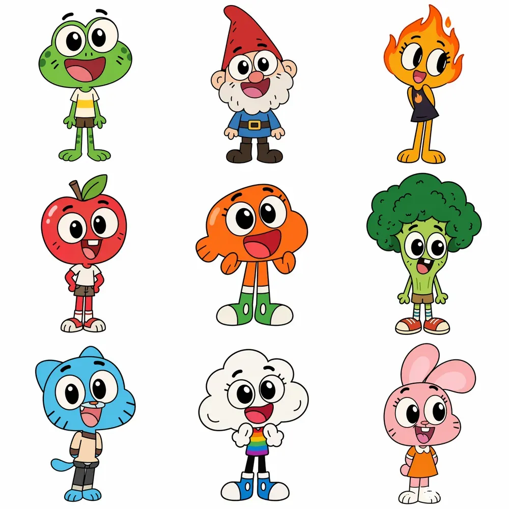 Funny Cartoon Character Designs