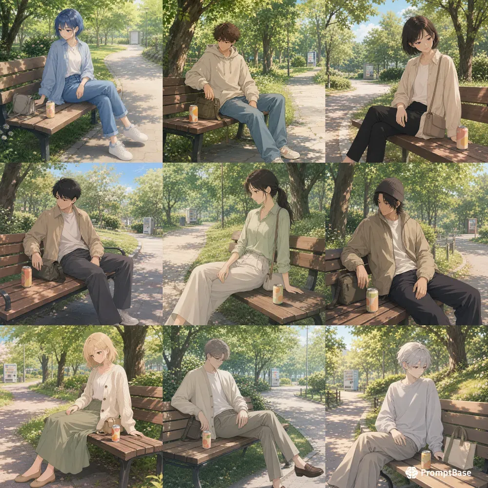 Soft Anime Drink Breaks
