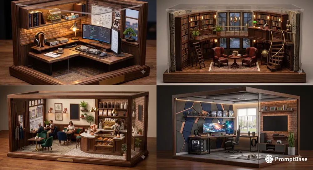 Tiny Workspace Diorama Creators
