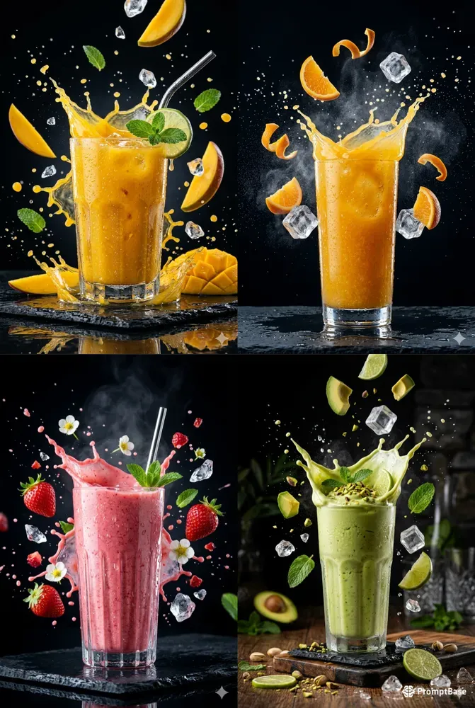 Luxury Beverage Ad Photography