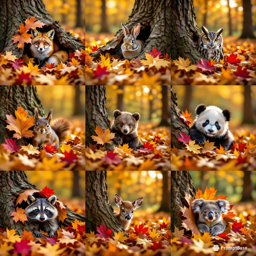 Whimsical Forest Creatures