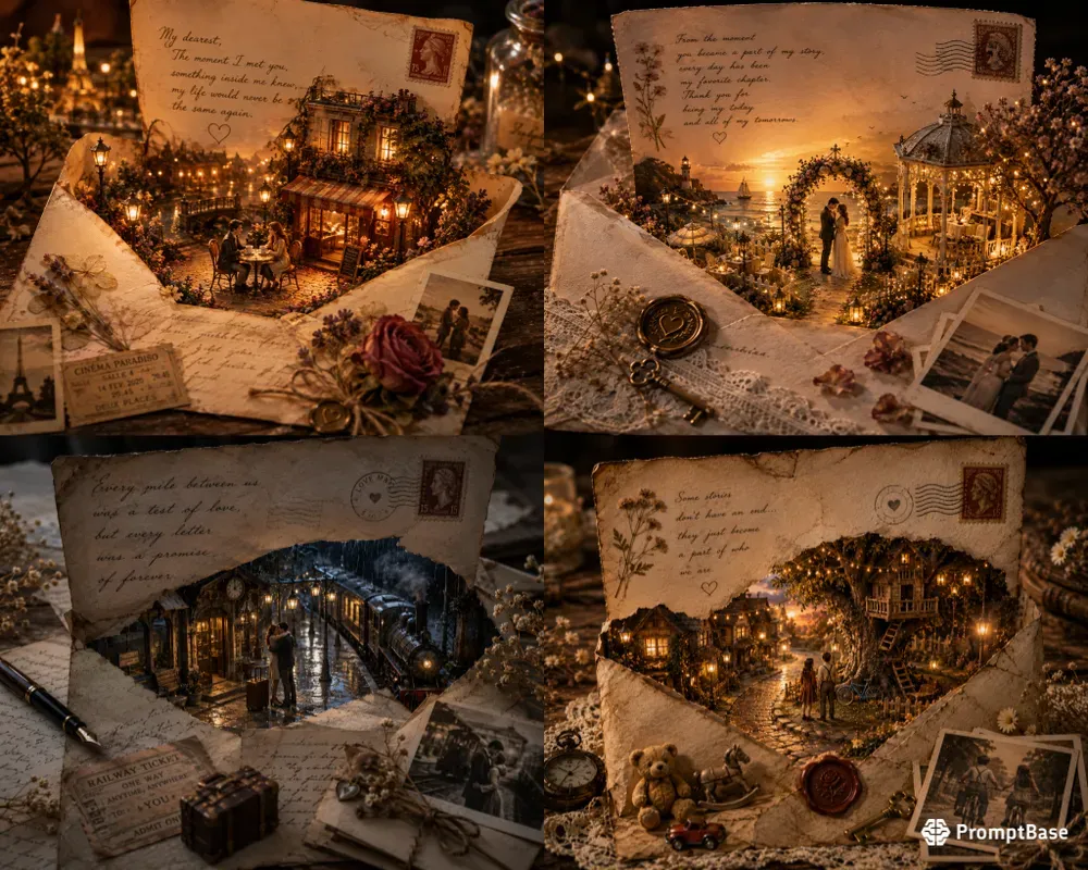 Love Letter Dioramas