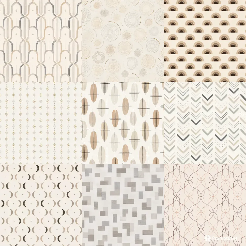 Minimal Luxe Seamless Patterns